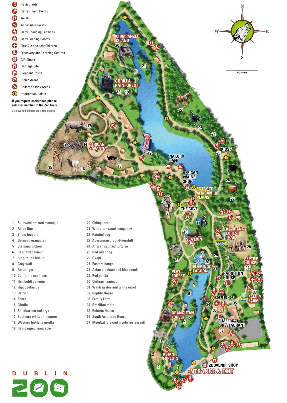 зураг Дублин zoo