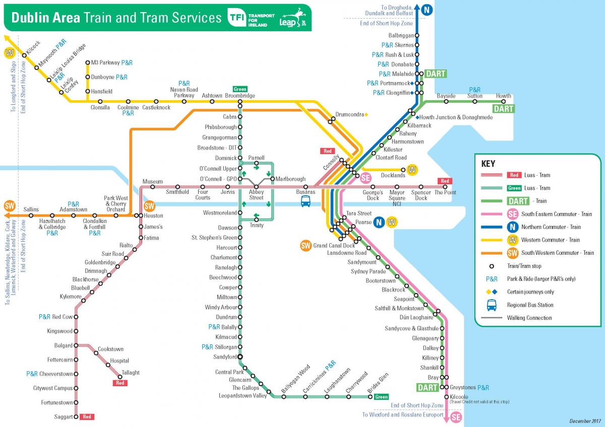 метро Дублин газрын зураг
