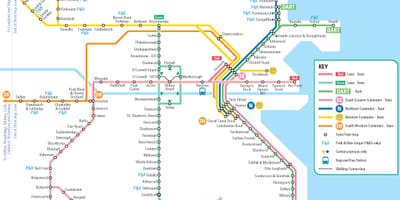 Метро Дублин газрын зураг